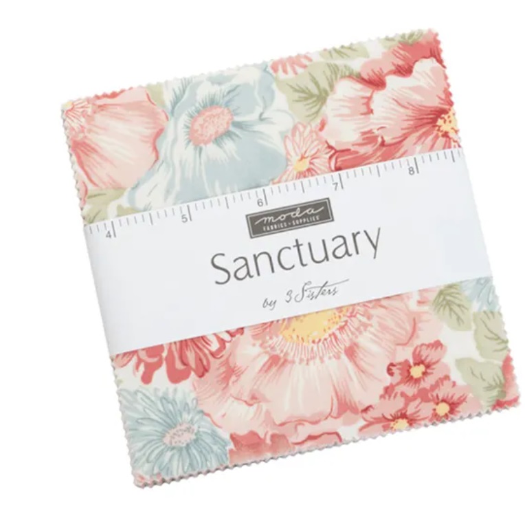 Moda Fabric Sanctuary By 3 Sisters Charm Pack 